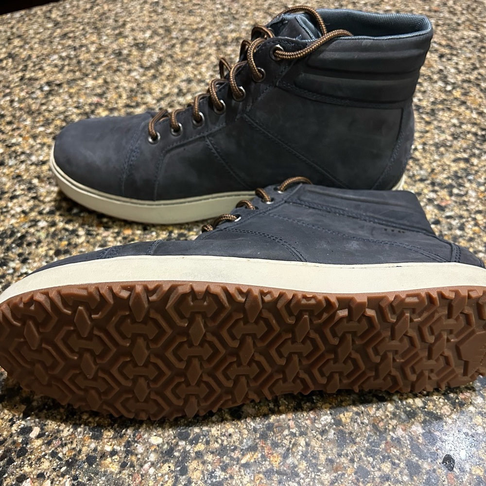 L.L. Bean Mens Dark Gray Mountainside TEK 2.5 Waterproof High-Top Boots, Size 9M - Picture 7 of 14